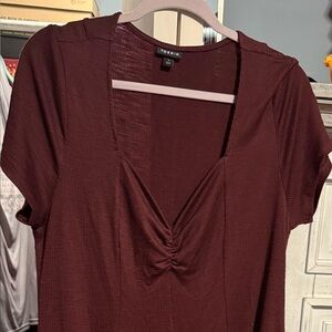 Torrid Burgundy Knit Dress